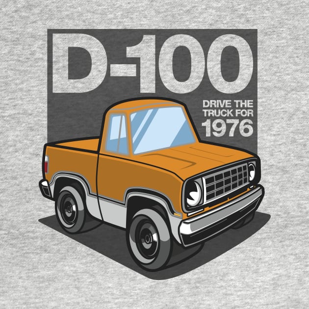 D100 - 1976 White Base (Chrome Yellow) by jepegdesign